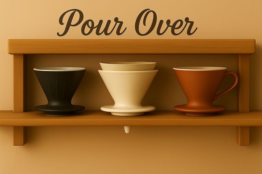 A pour-over bar